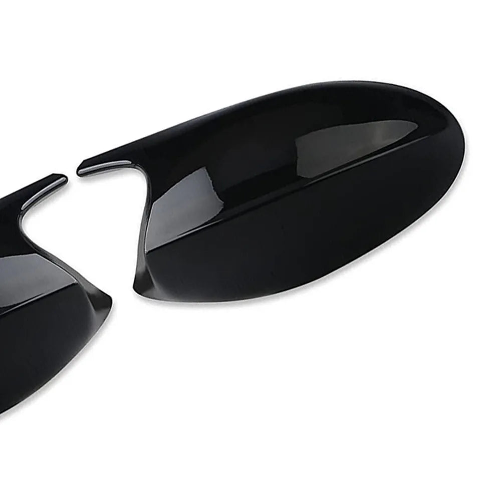 2X MIRROR CAP COVER GLOSS FOR BMW E81 E82 E87 E90 E91 E92 E93 PRE LCI M3 STYLE